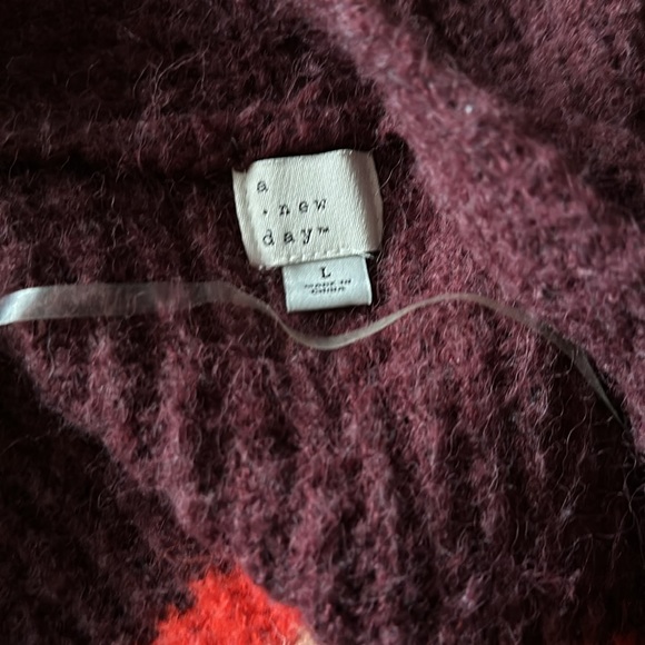 Target A New Day | Striped Knit Cardigan | Large - Picture 10 of 15